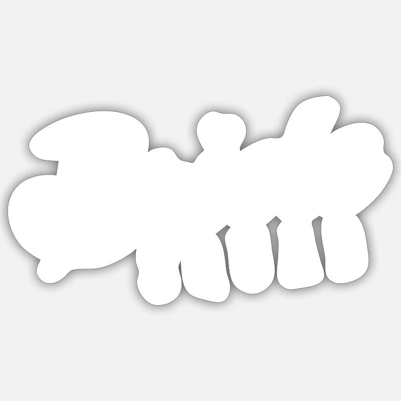 Sticker Größe S (10 x 10 cm) - 