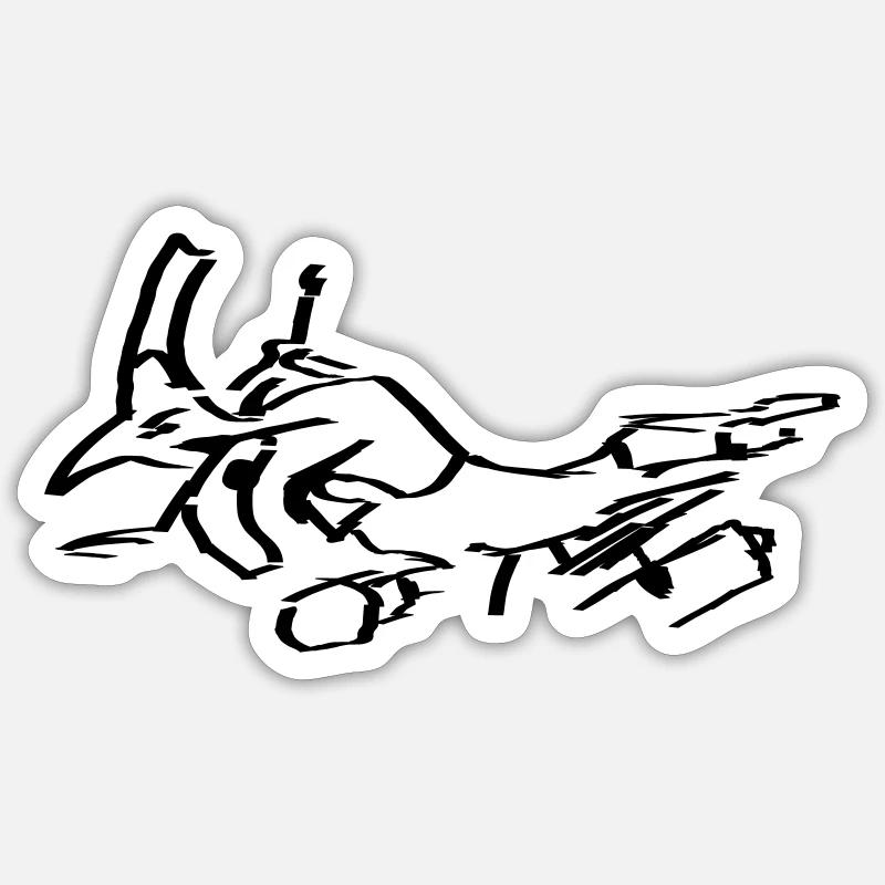 Sticker Größe S (10 x 10 cm) - 