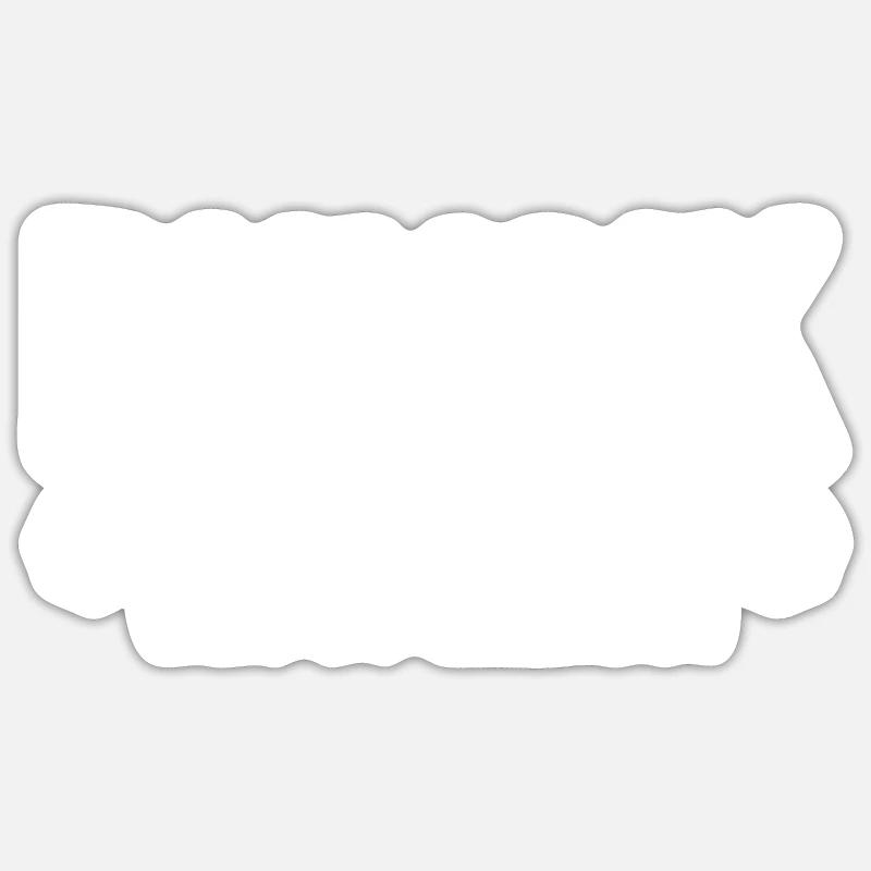Physik Nerd - Sticker Größe S (10 x 10 cm) - Mattweiß