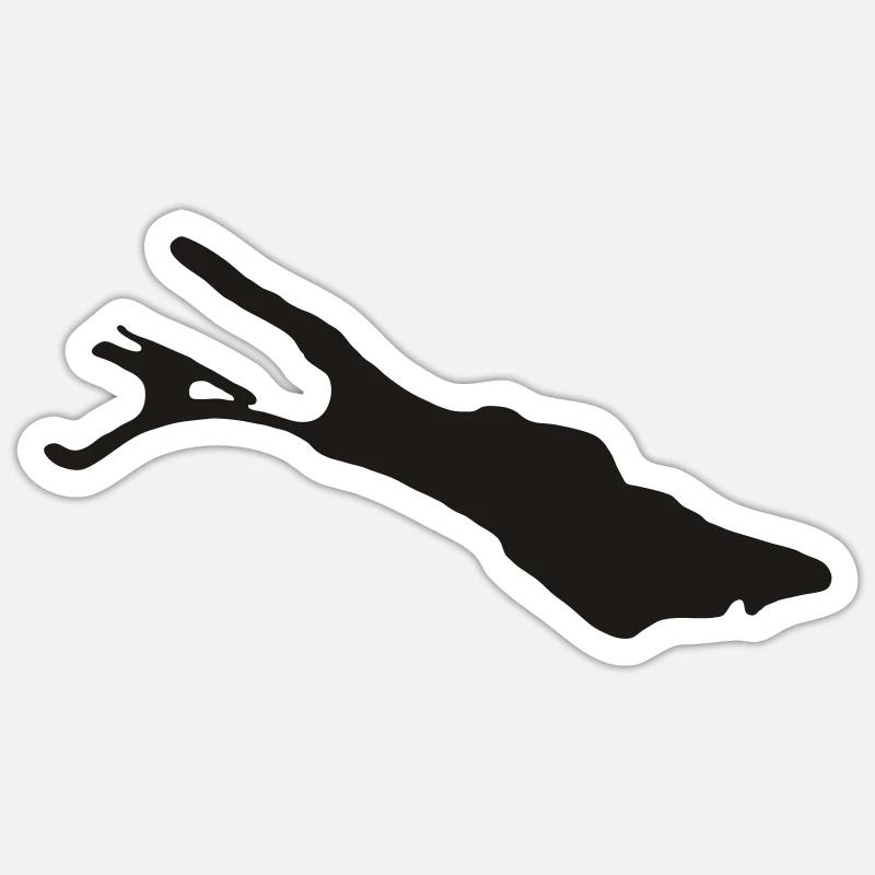 Bodensee Sticker Größe S (10 x 10 cm)