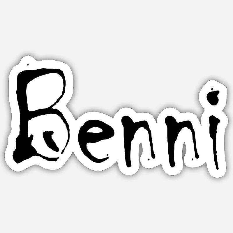 benni Sticker Größe S (10 x 10 cm)