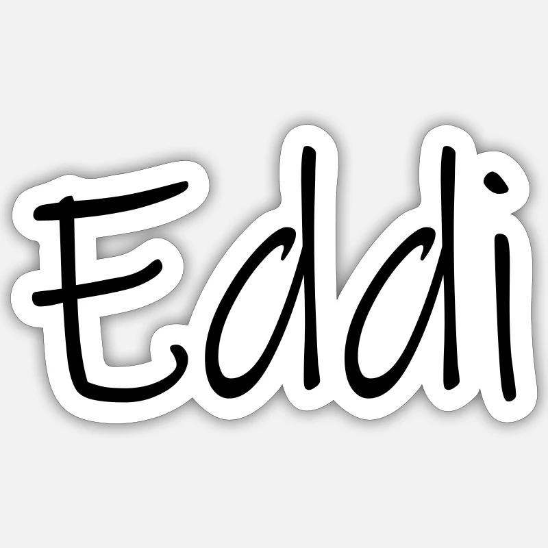 Eddi Sticker taille S (10 x 10 cm)