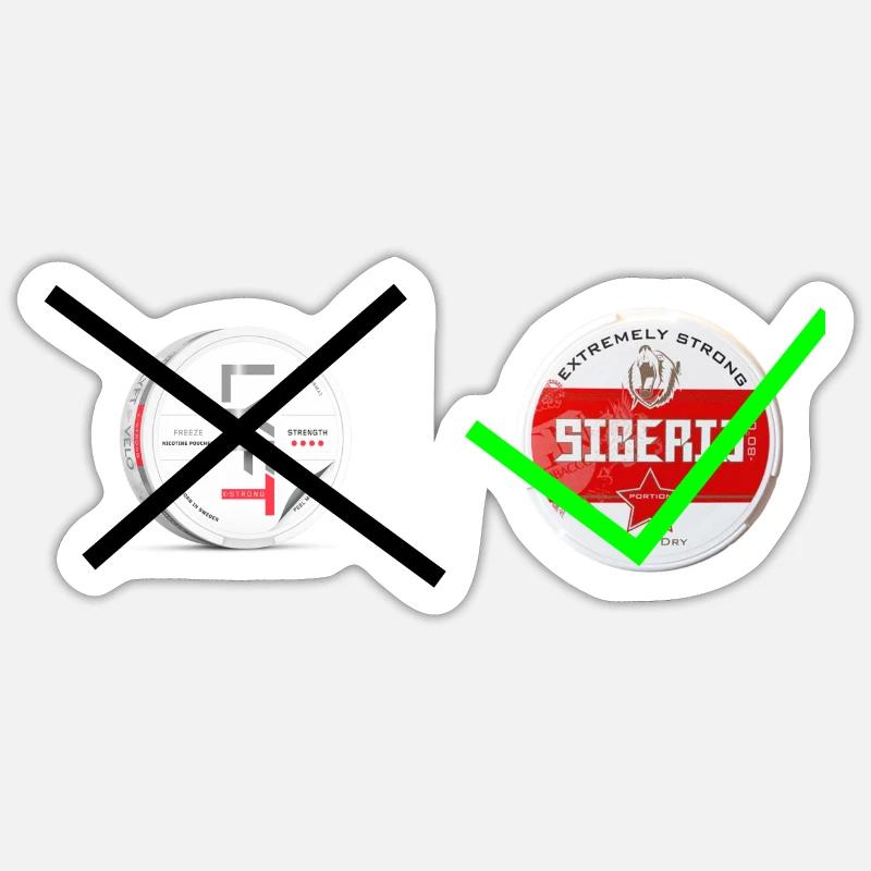 Sticker taille S (10 x 10 cm) - 