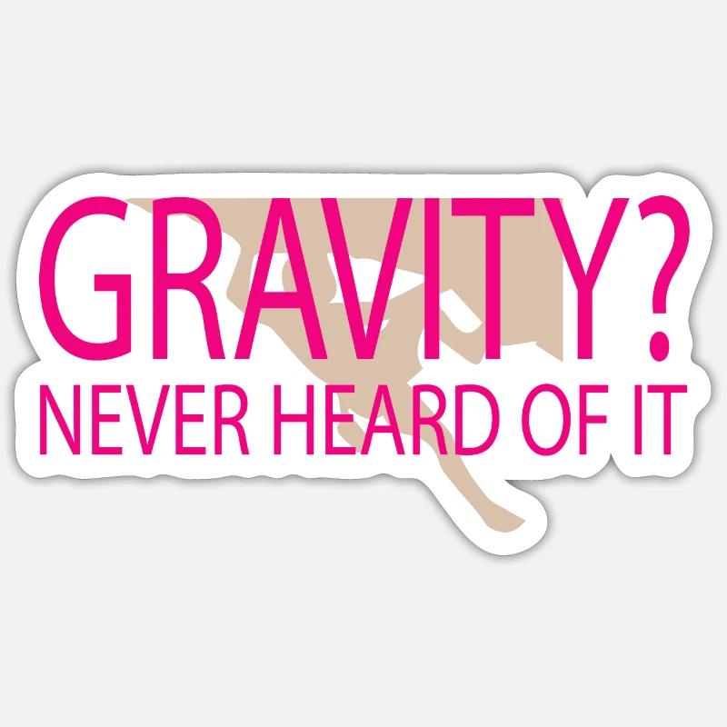 Bouldering Climbing Climbing - Sticker size S (10 x 10 cm) - white matte