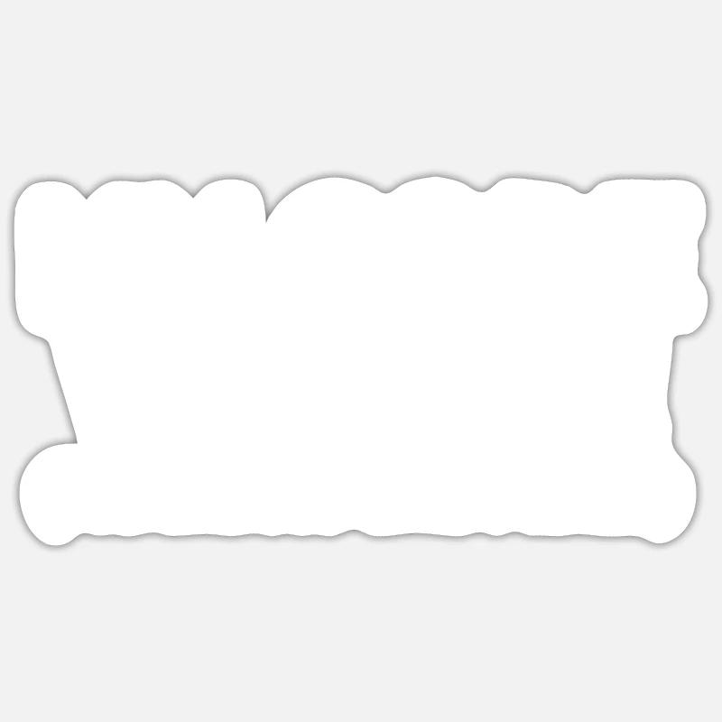 Meine Codearbeit Programmierung - Sticker Größe S (10 x 10 cm) - Mattweiß