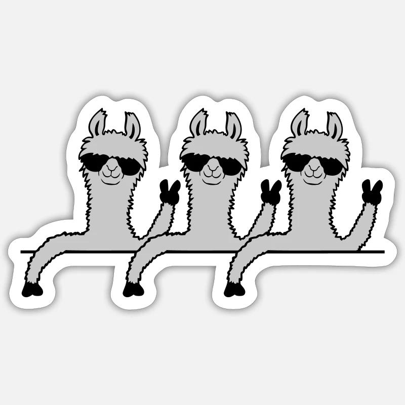 Sticker Größe S (10 x 10 cm) - 