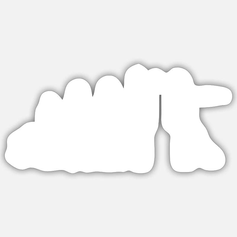 Sticker Größe S (10 x 10 cm) - 