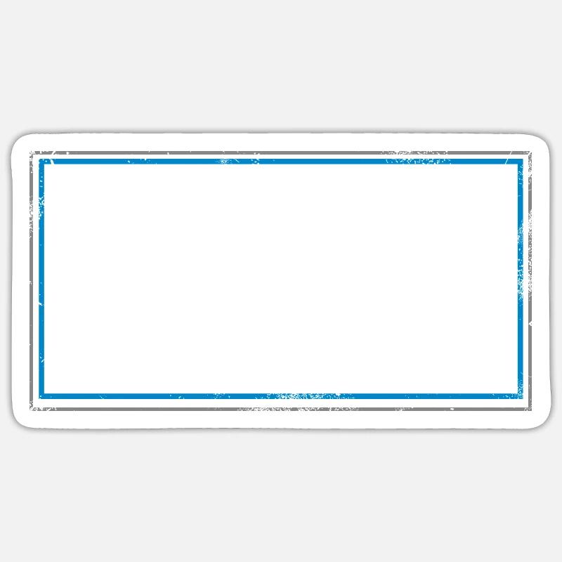 Frame Design Sticker size S (10 x 10 cm)