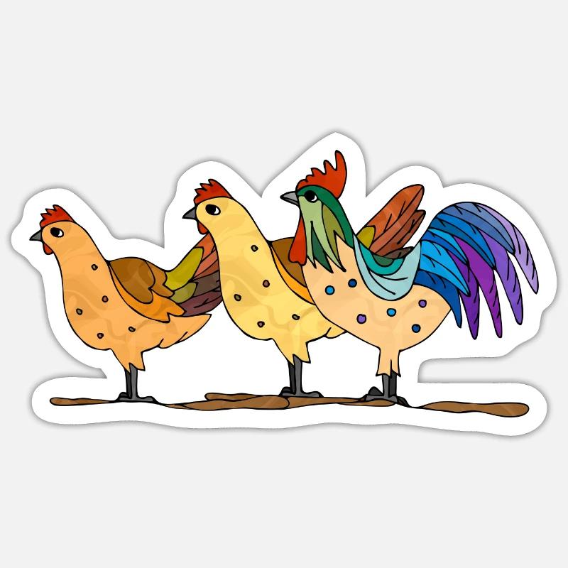 Sticker taille S (10 x 10 cm) -
