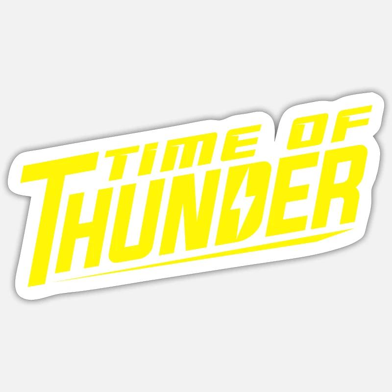 PUISSANCE JAUNE Sticker taille S (10 x 10 cm)