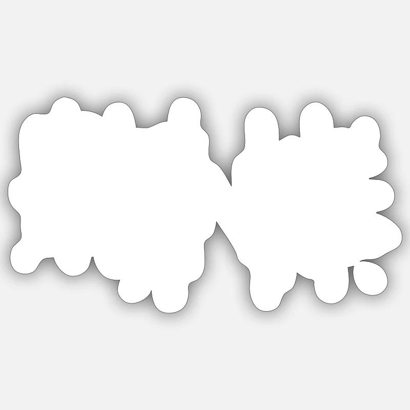 Sticker Größe S (10 x 10 cm) - 