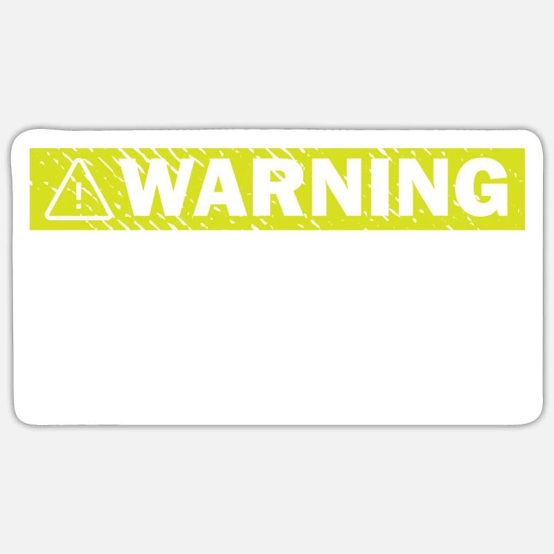 Can talk constantly sociologist gift - Sticker size S (10 x 10 cm) - white matte