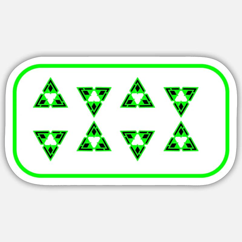 Abstract Sticker Größe S (10 x 10 cm)