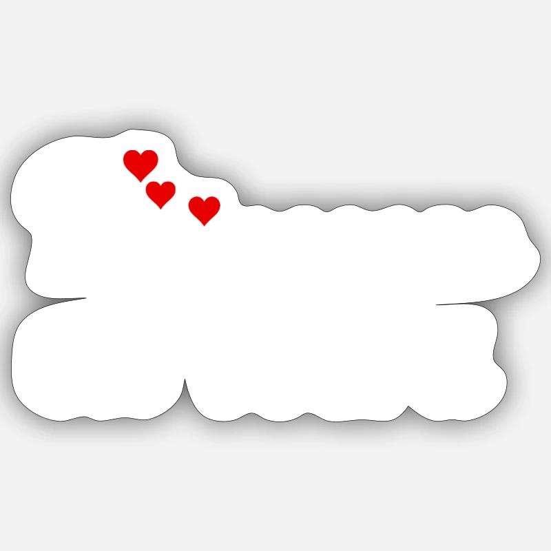 Princess on board - Sticker size S (10 x 10 cm) - white matte