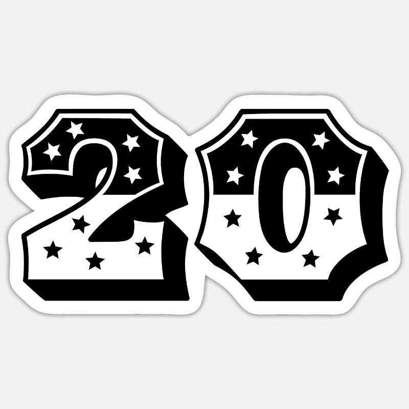 Sticker taille S (10 x 10 cm) - 