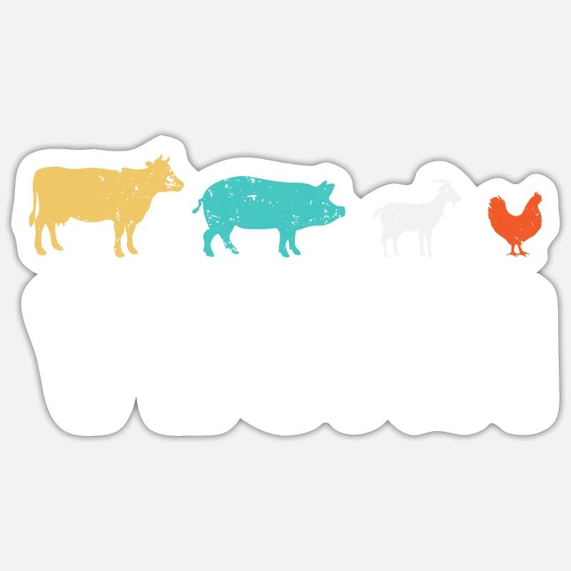 Sticker Größe S (10 x 10 cm) - 