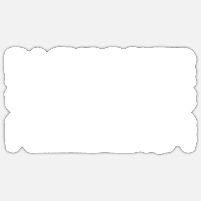 Dachdecker Beruf Dachdeckermeister Geschenk - Sticker Größe S (10 x 10 cm) - Mattweiß