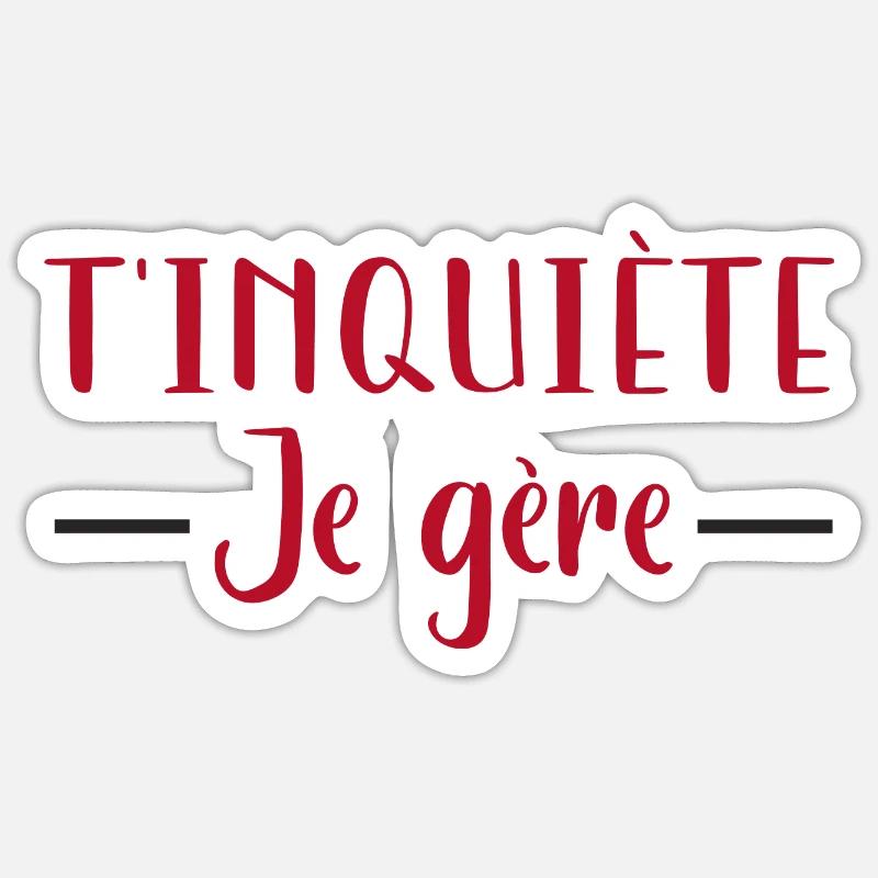 Sticker taille S (10 x 10 cm) - 
