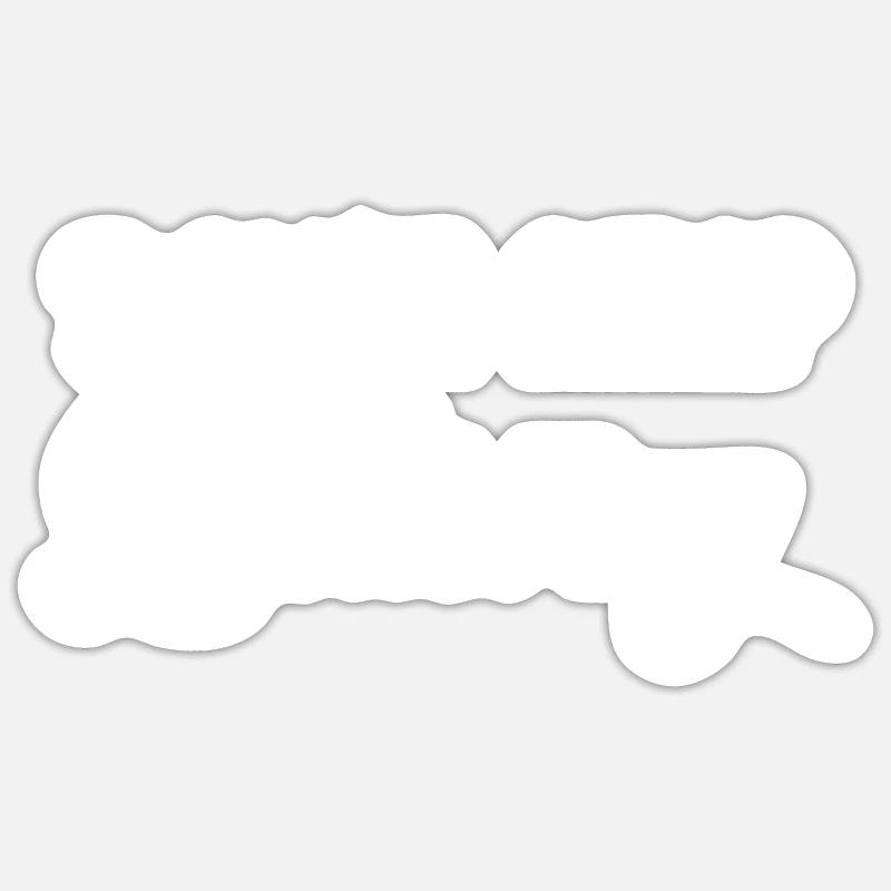 Dont stop believing Sticker size S (10 x 10 cm)