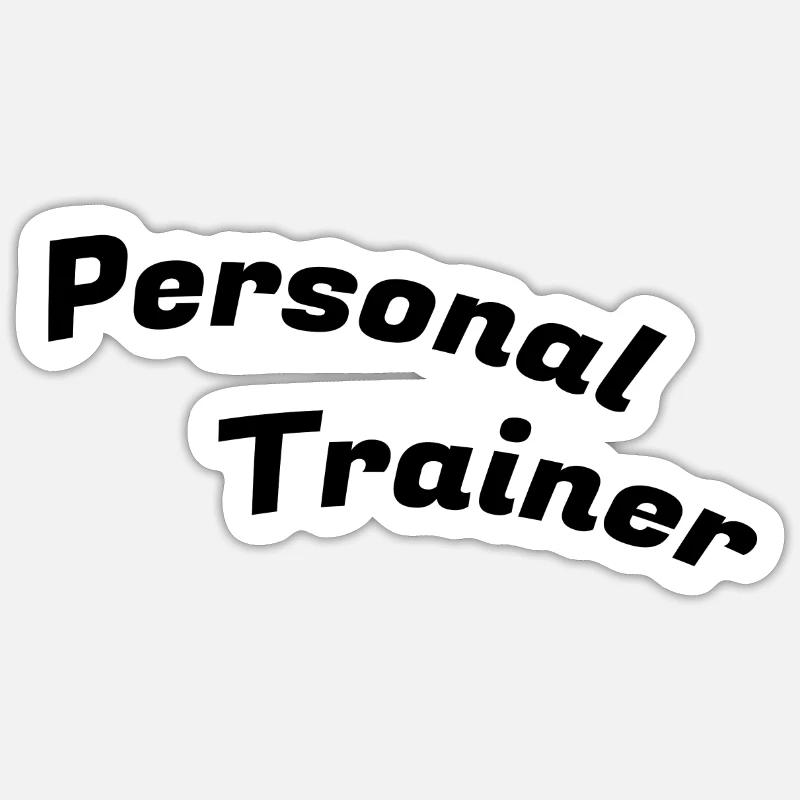 Personal Trainer Sticker size S (10 x 10 cm)