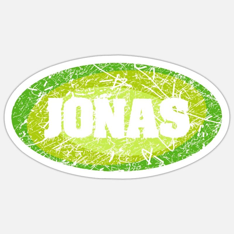 Jonas Sticker taille S (10 x 10 cm)