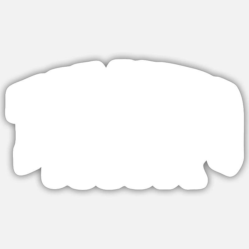 Toronto - Sticker size S (10 x 10 cm) - white matte