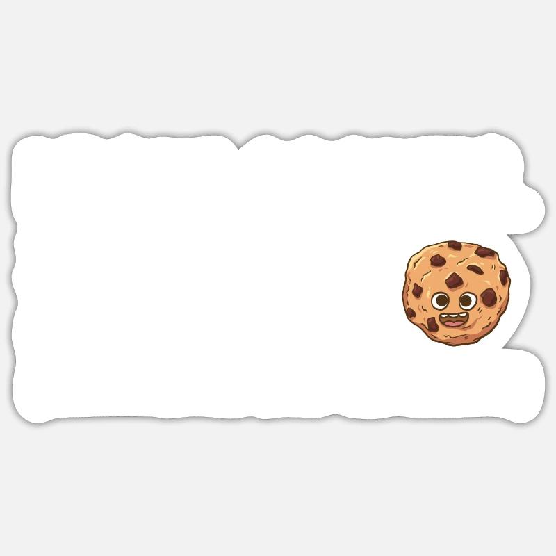 Baking Save A Life… Send Chocolate Cookie Sticker Größe S (10 x 10 cm)