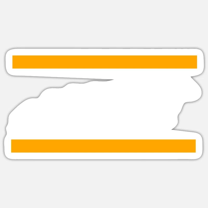 Cool retro evolution d’un coureur de chevaux drôle - Sticker taille S (10 x 10 cm) - blanc mat