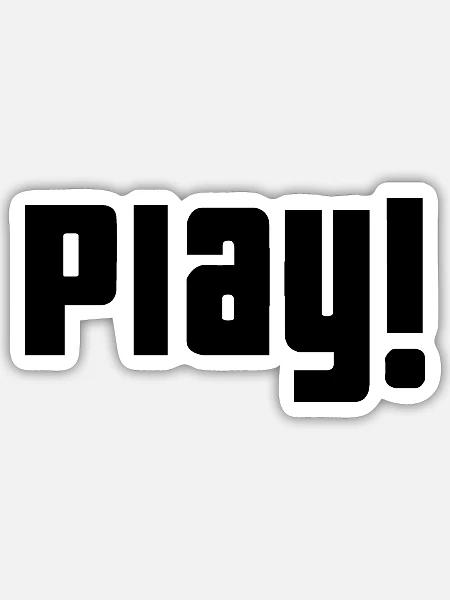 831 - Sticker Größe S (10 x 10 cm) - Mattweiß