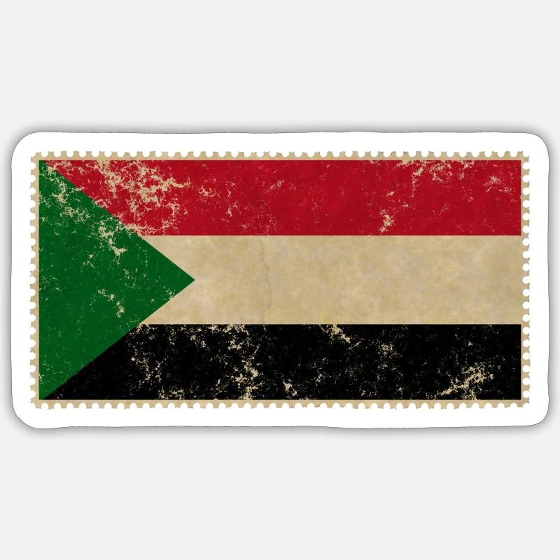 sudan Sticker size S (10 x 10 cm)