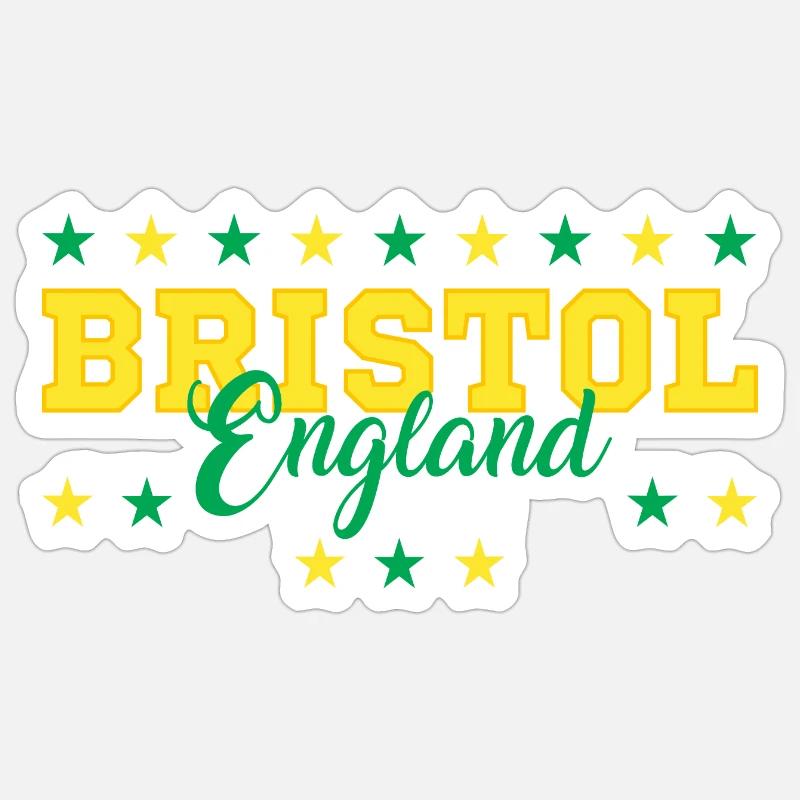 Bristol Sticker taille S (10 x 10 cm)