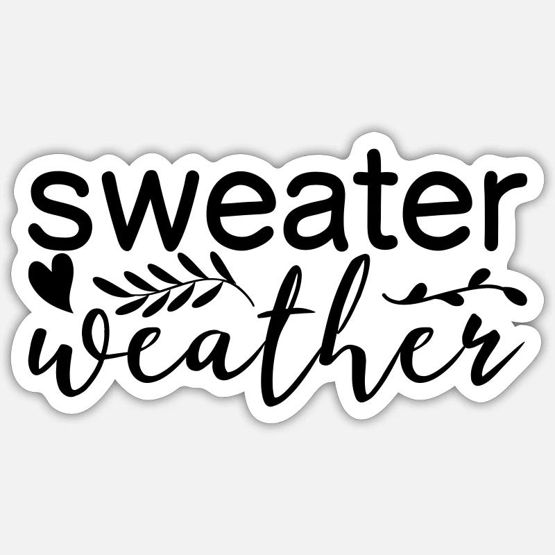 27 pulls météo Sticker taille S (10 x 10 cm)