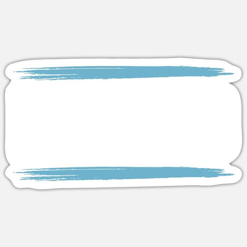 Fabio - Sticker taille S (10 x 10 cm) - blanc mat