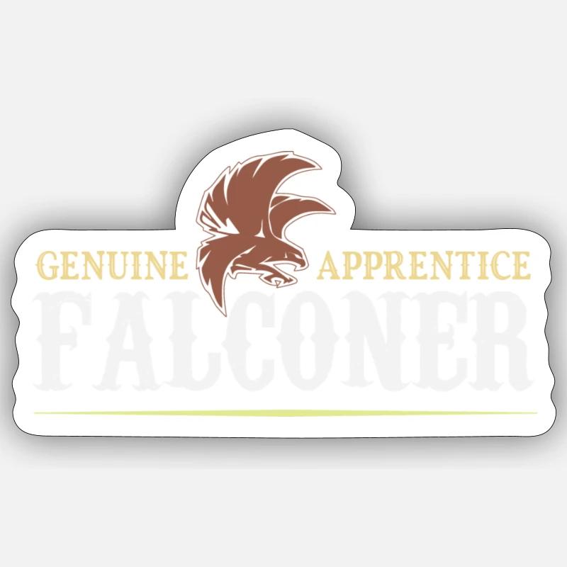 fauconnerie citation pub chasse Sticker taille S (10 x 10 cm)