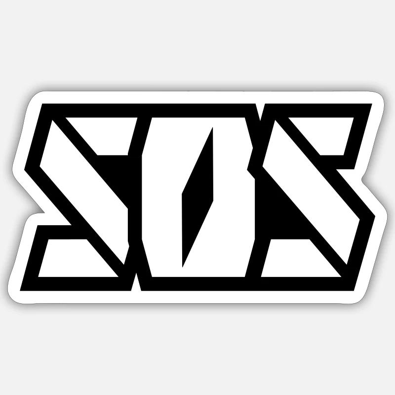 Sticker Größe S (10 x 10 cm) - 