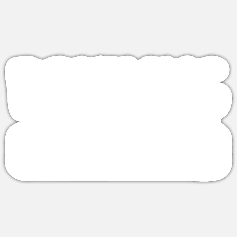 Bowling Team - Sticker Größe S (10 x 10 cm) - Mattweiß