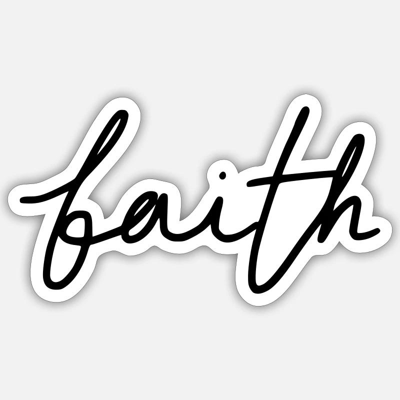 Foi Sticker taille S (10 x 10 cm)