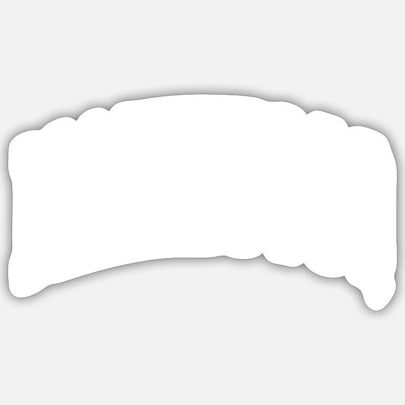 Maniitsoq - Sticker Größe S (10 x 10 cm) - Mattweiß