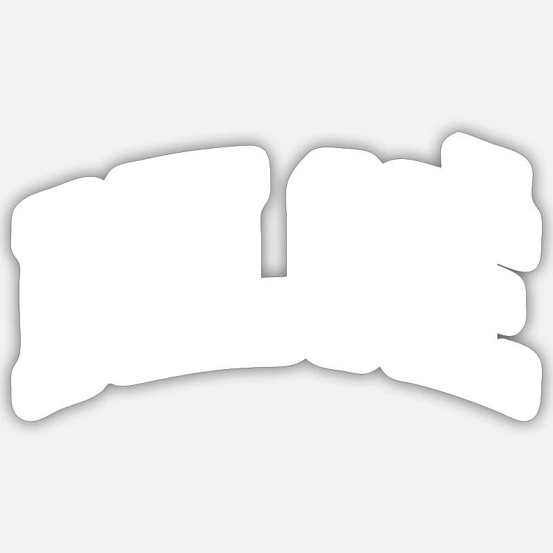 Sticker Größe S (10 x 10 cm) - 