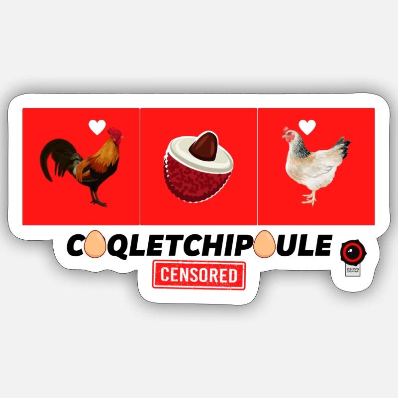 Sticker taille S (10 x 10 cm) - 