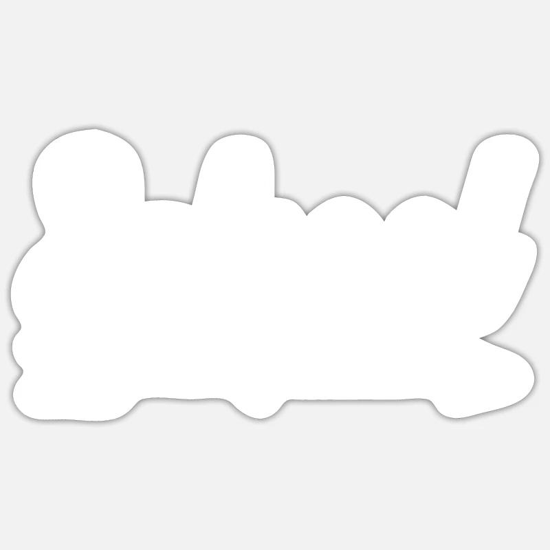 Sticker taille S (10 x 10 cm) - 