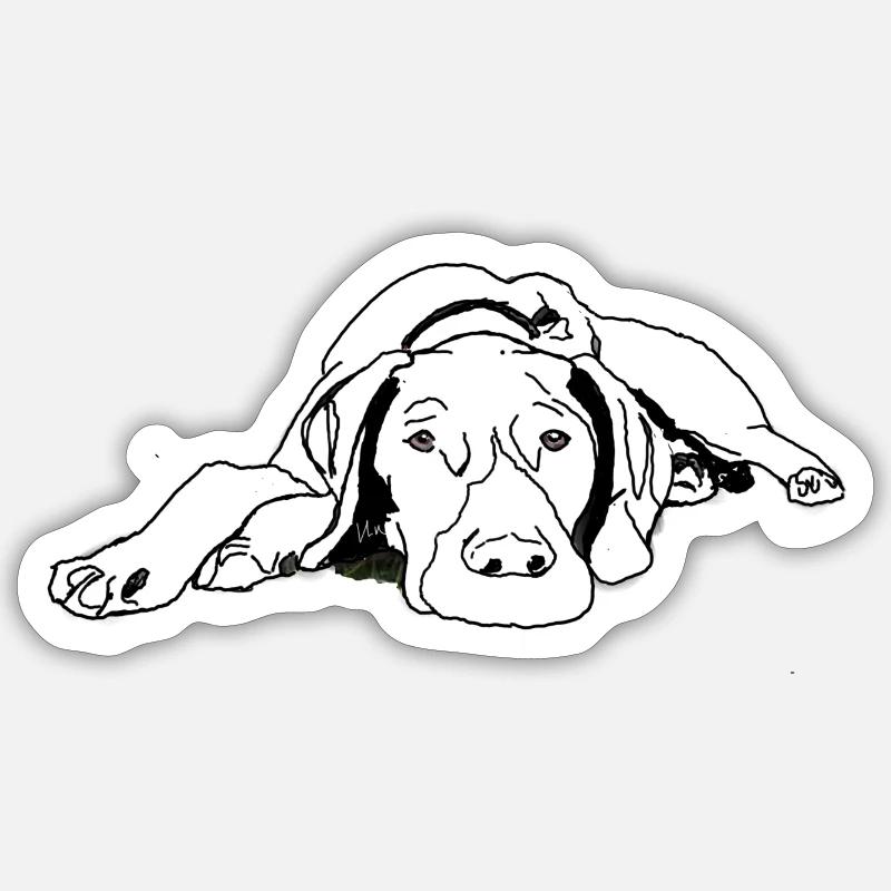 Pointer German Shorthair Sticker size S (10 x 10 cm)