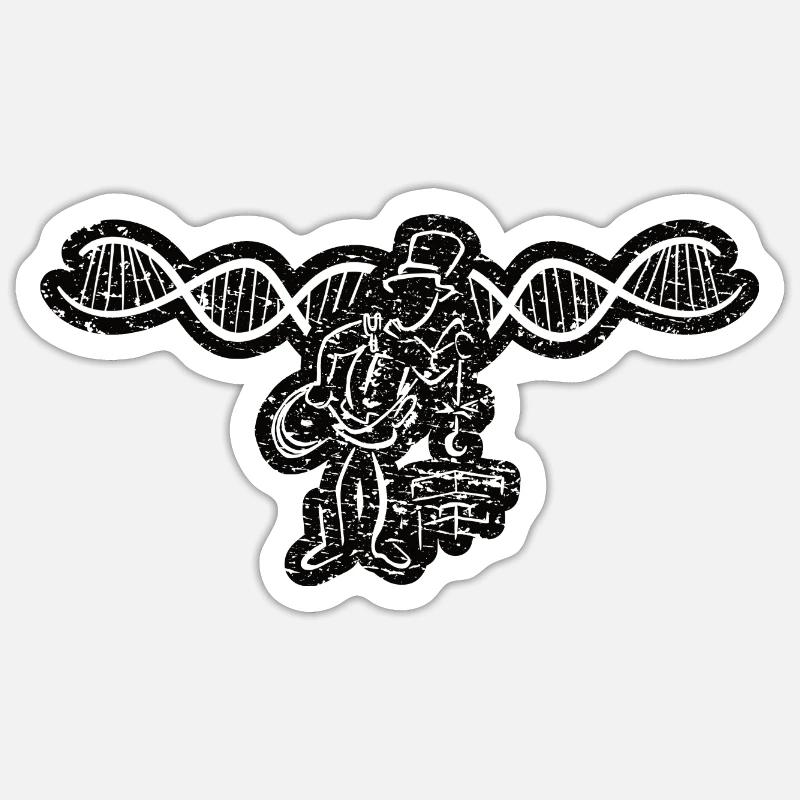 Ramoneur ramoneur ramoneur cadeau ramoneur - Sticker taille S (10 x 10 cm) - blanc mat