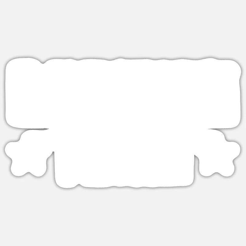Dancing Team - Sticker size S (10 x 10 cm) - white matte