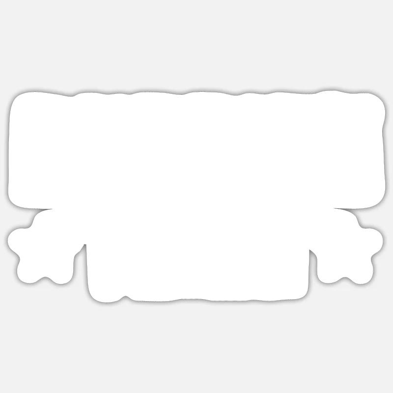 Running Team - Sticker size S (10 x 10 cm) - white matte