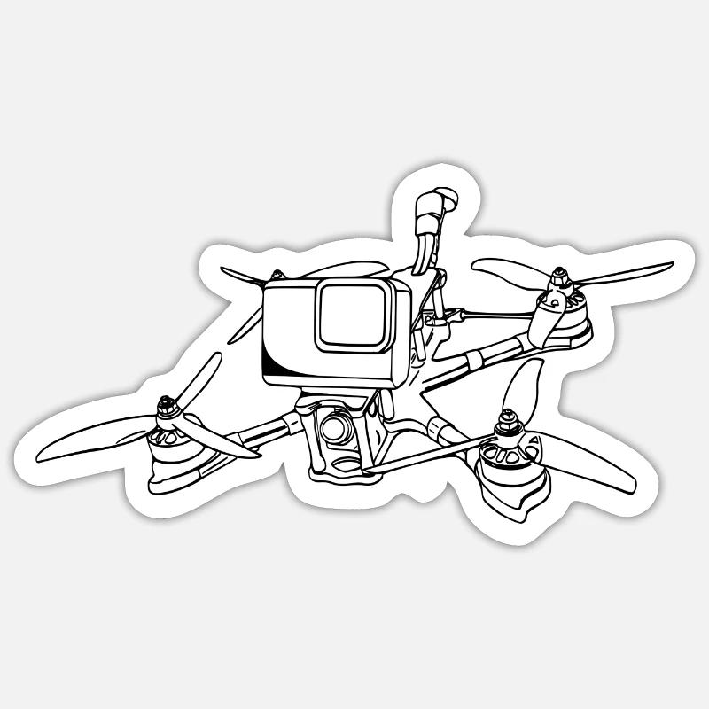 Sticker taille S (10 x 10 cm) - 