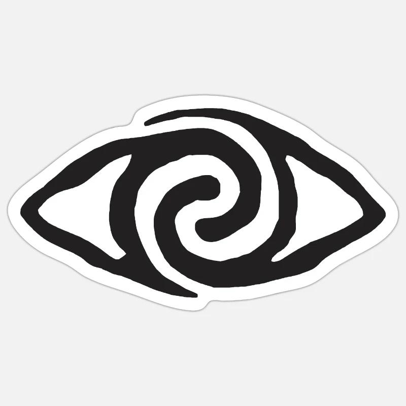 Oeil Sticker taille S (10 x 10 cm)