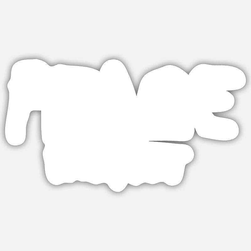 Sticker taille S (10 x 10 cm) - 