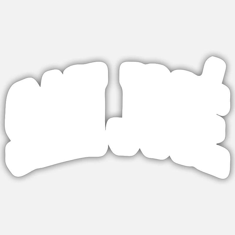 Sticker taille S (10 x 10 cm) - 