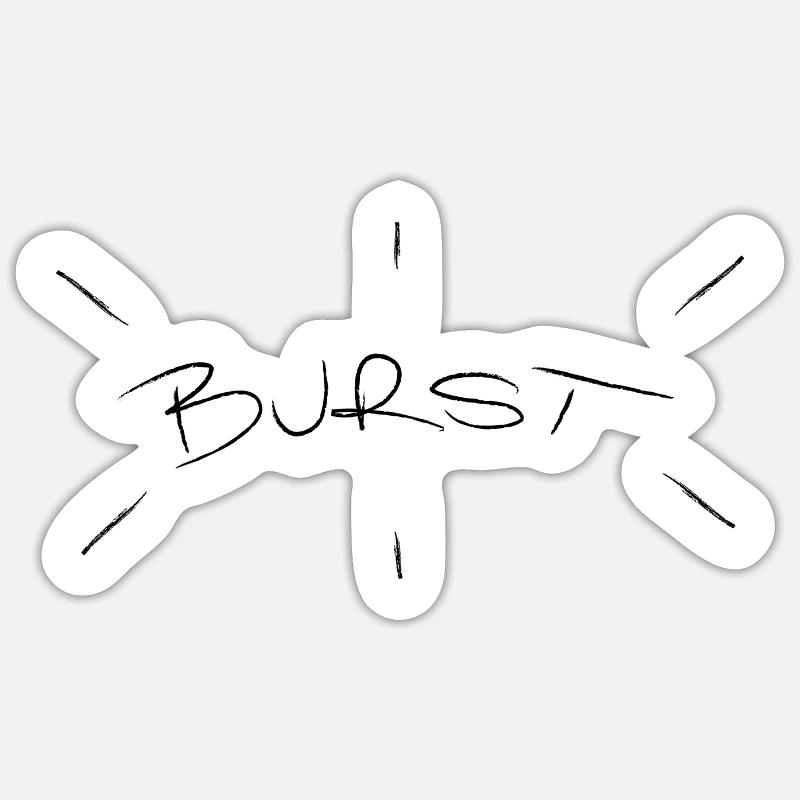 Sticker taille S (10 x 10 cm) - 